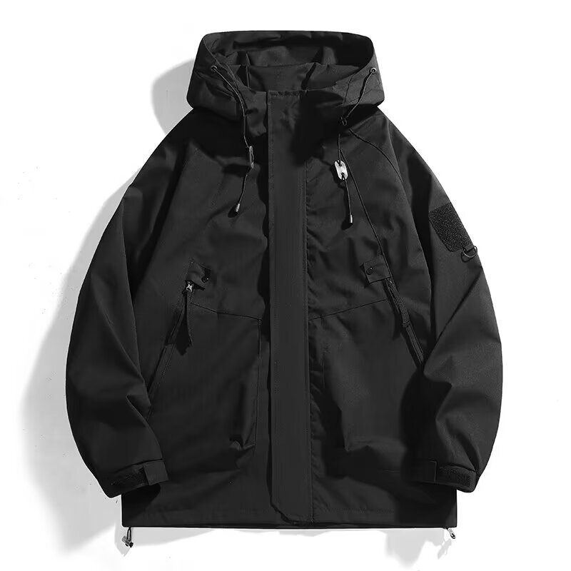 Single Lyer Designer Jacket Jcket Cot Unisex Spring Autumn Loose Plus Size Jcket Csul Verstile Windproof Wterproof Top