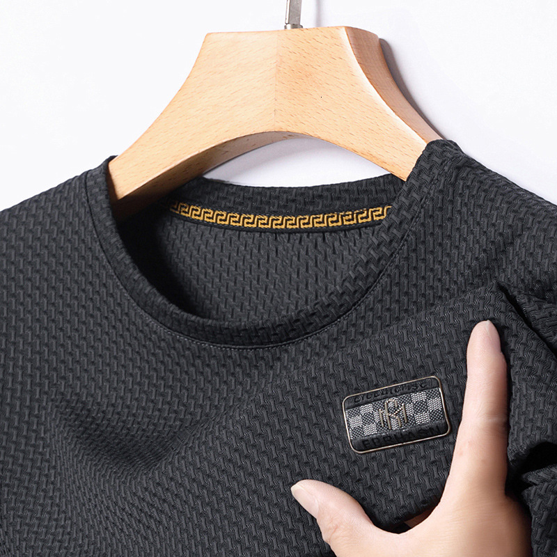 Luxury Brand Designer Clothes Men's Polo Summer Fashion Men's Clothing Polo Shirt Daily Casual Middle-Aged Men's Top Short-Sleeve T-Shi