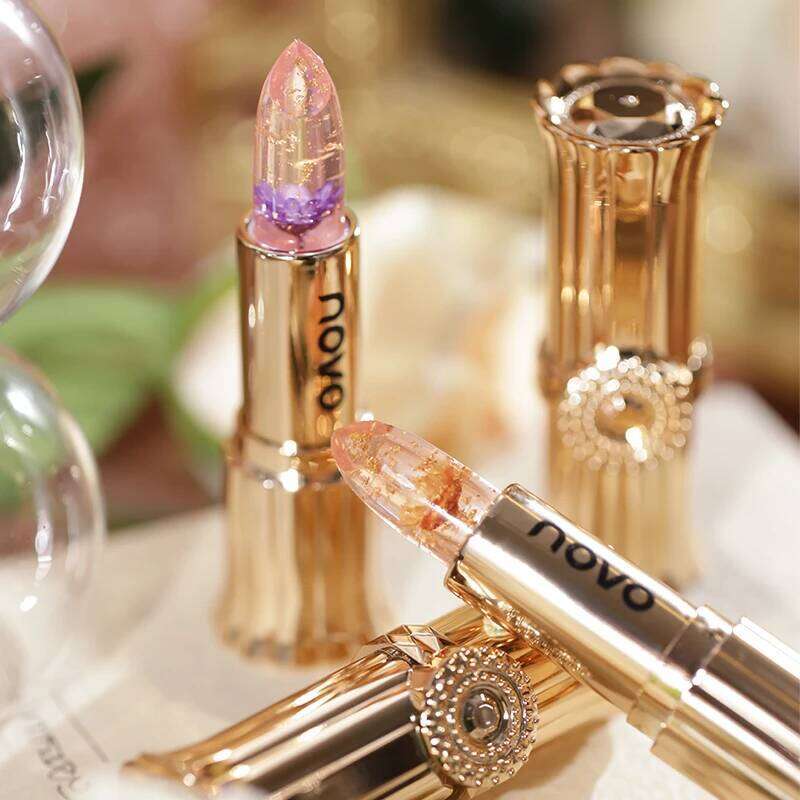 Jelly Crystal Lipstick, Long Lasting Nourishing Moisturizing Anti-Chapped Balm, Temperature Color Changing Lip Gloss H260302