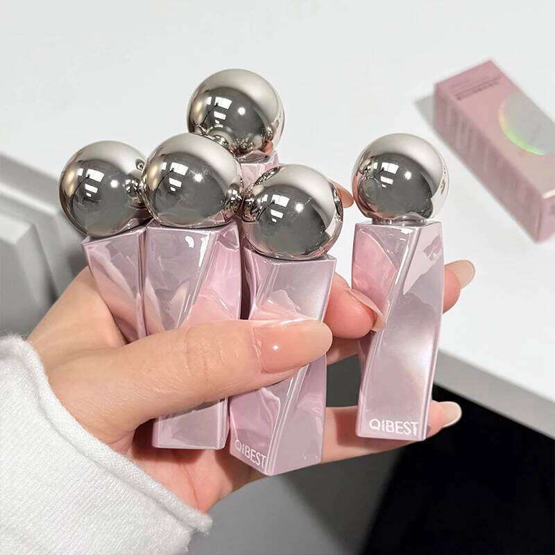 QIBEST Matte Velvet Gloss Waterproof Liquid Lipstick Nude Tint Makeup Glaze Red Lip Stain Korean Cosmetics H260302