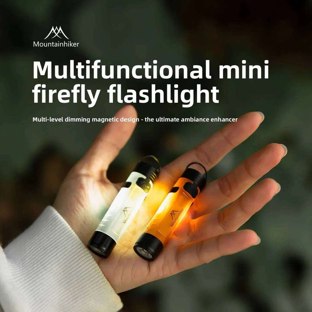 MOUNTAINHIKER Pocket Mini Flashlight Outdoor LED Key Clip Cap5050 Long Endurance USB Rechargeable Emergency Hiking Camping Trail S260302
