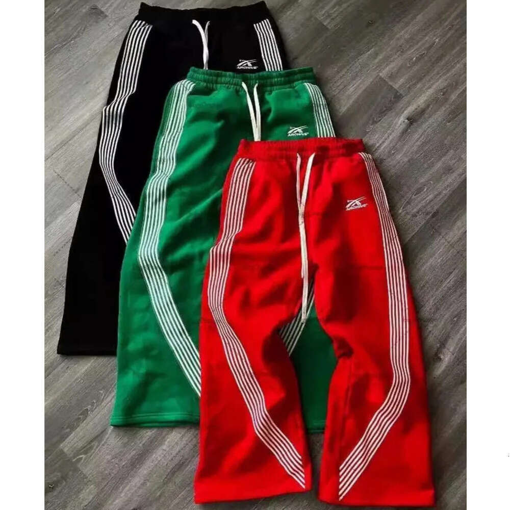 Jogging Sweatpants Embroidered Gray Drawstring Pants with Camouflage Design for Women Advanced Comfort Slacks Men's Clothing Daily Outfit - view 3