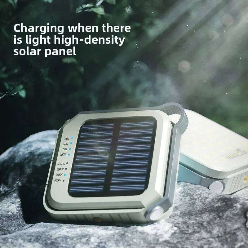 CP36 Solar LED Camping 4800mAh Waterproof Portable Tent Lantern USB Rechargeable Outdoor Emergency Light 48Hrs Runtime S260302