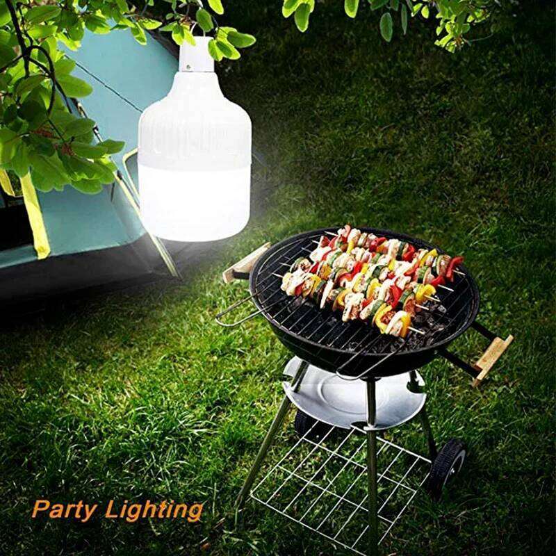 300W Rechargeable Camping LED Portable Emergency Bulb Lights USB Battery Bright Flashlight Outdoor Lantern with Hook S260302