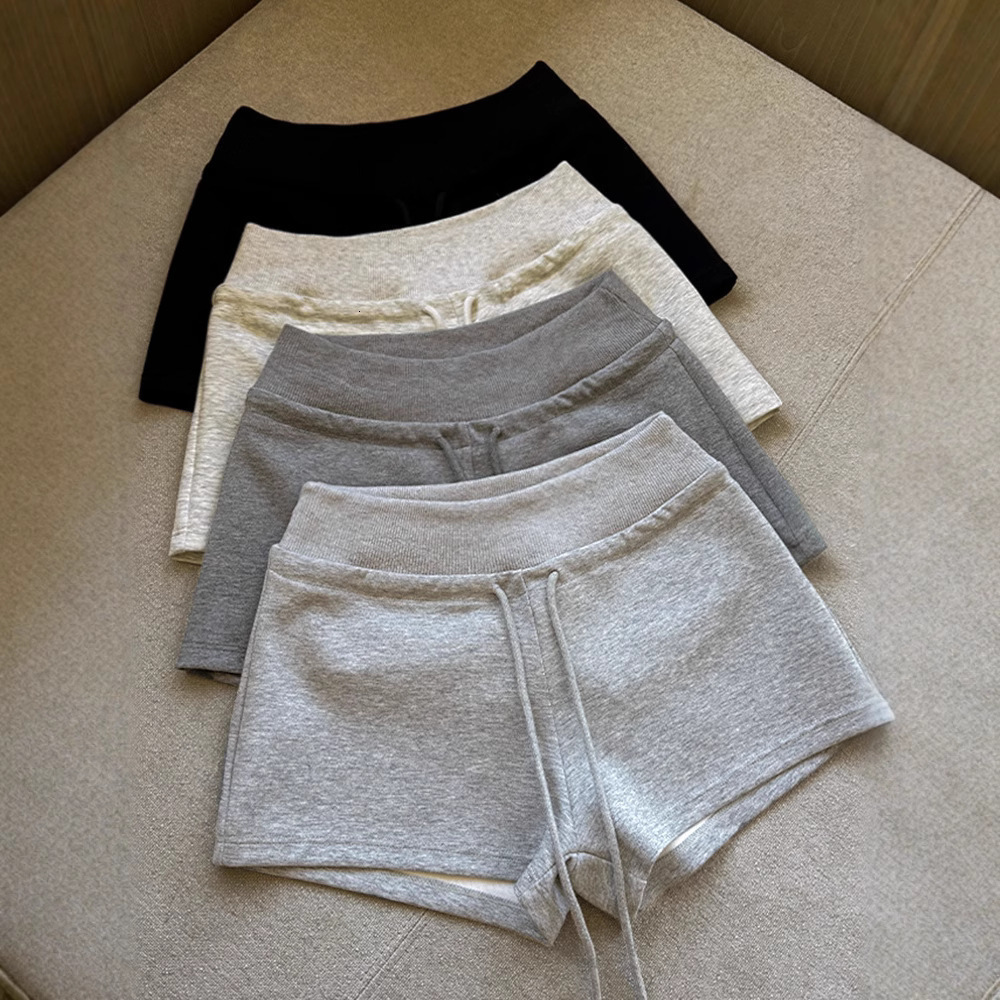 Americn Style Gry Sports Designer Pnts Csul Shorts For Women Summer New Loose Low Wist Slimming Petite Stright Pnts