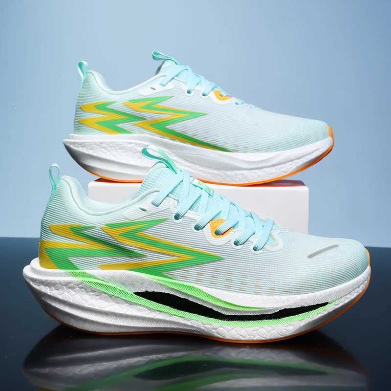 Marathon Men Running Shoes Carbon Board Speciality Sports Breathable Lightweight Womens Comfortable Chunta Athletic Sneakers K260303