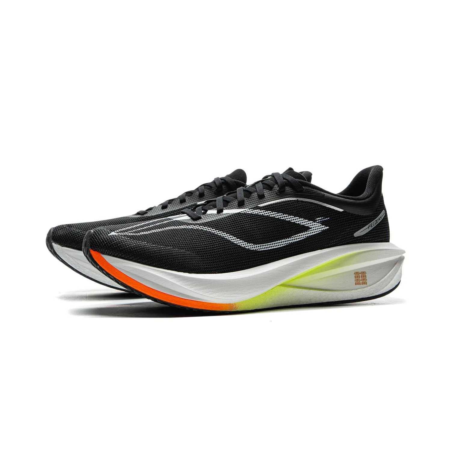 Li-Ning Mens FEIDIAN 5 CHALLENGER Racing Running Shoes SUPER BOOM Cushion CARBON-FIBER PLATE LiNing Competitive Sneaker ARMV001 K260303