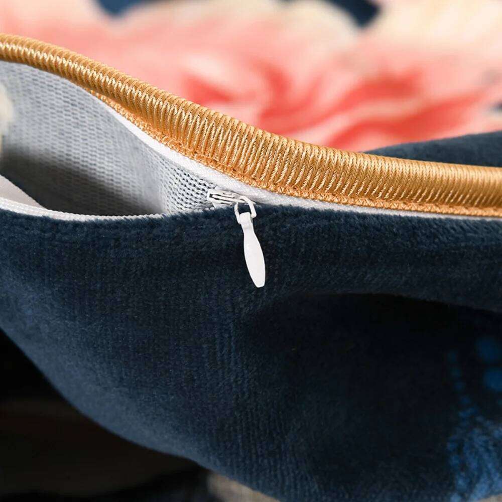 Thickened Winter Warm Coral Bedding Sets Home Double-Sided Class A Four-Piece Set Quilt Cover Sheet Milk Velvet Bed Skirt W260302