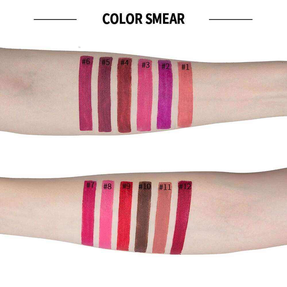 Natural Matte Velvet Lipstick Waterproof Long Lasting Non-stick Cup Stick Not Fading Lip Gloss Makeup Beauty Cosmetics H260302