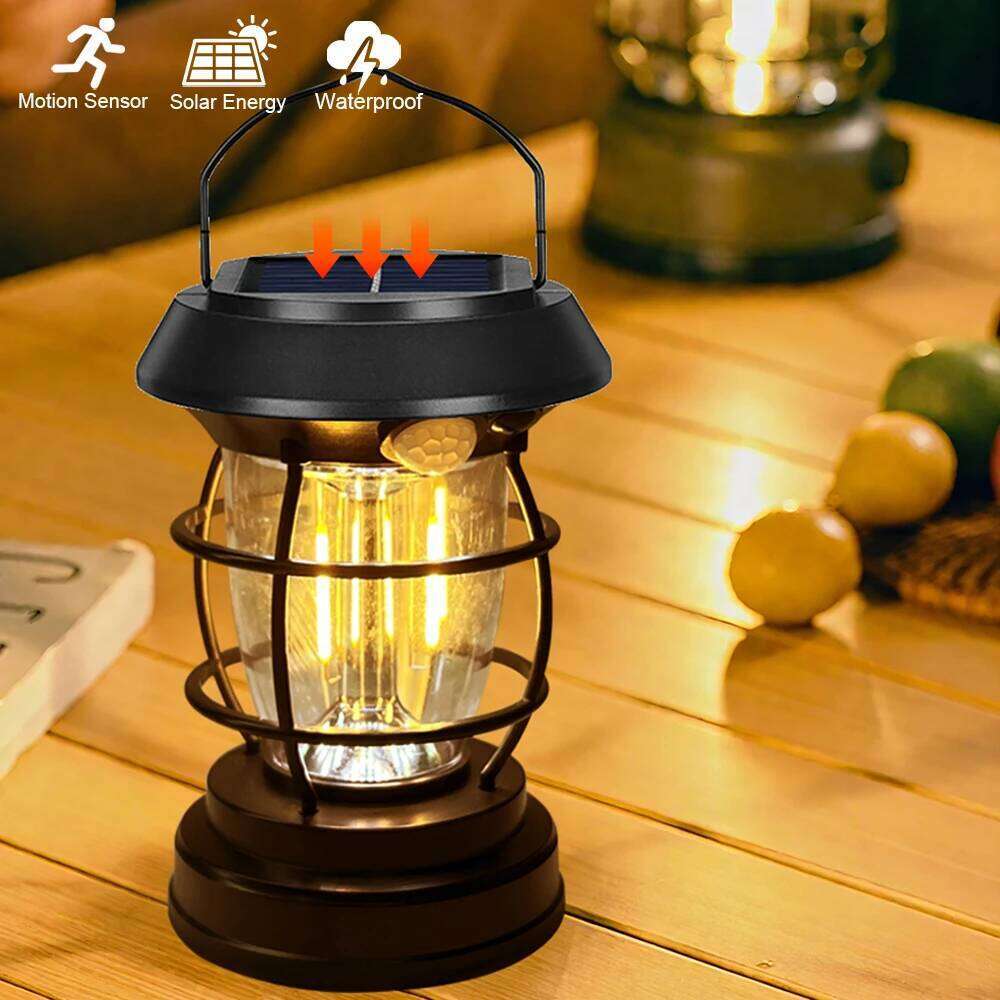 Super Bright LED Camping Rechargeable Flashlight Outdoor Portable Carrying Light House Decoration Lights S260302