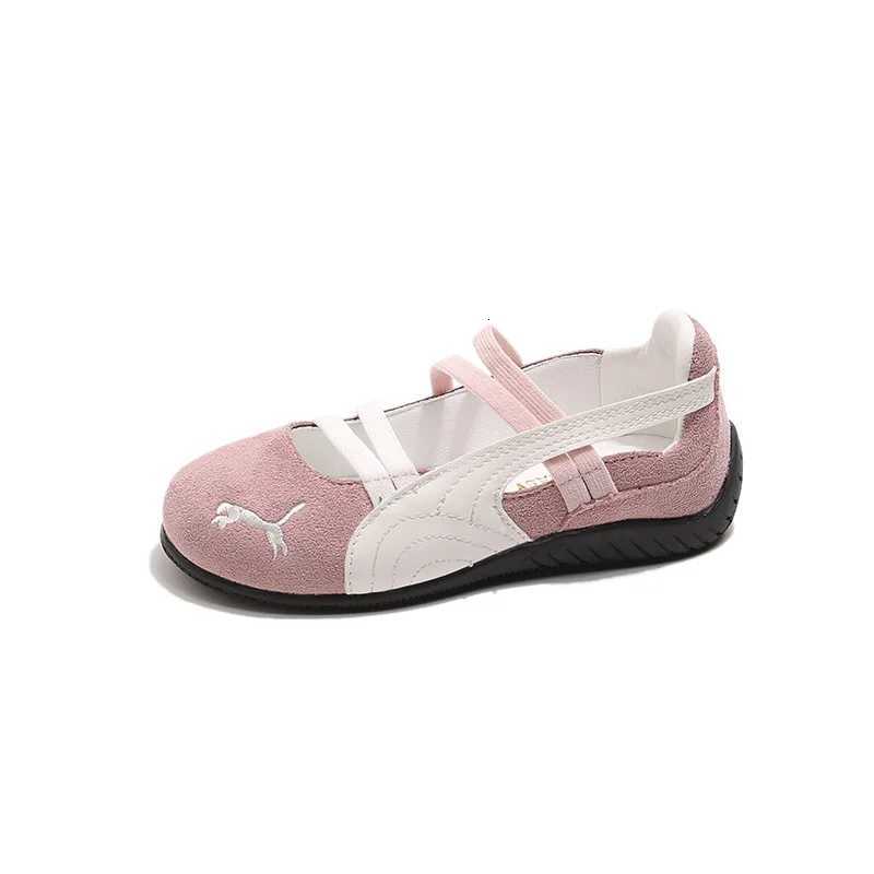 Girls Soft Bottom round Toe Princess Shoes Spring Autumn Seasonal Slip-On Baby Low Cut Single Shoes Comfortable Running Shoes X260303