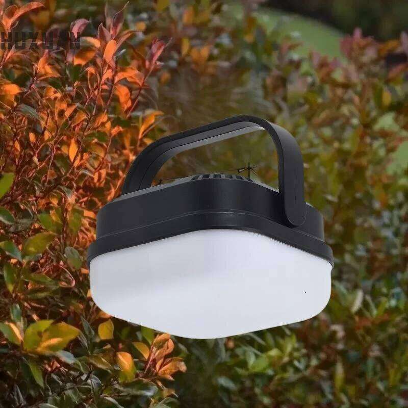 Exceptional Mini Solar Lantern - Rechargeable Power Bank LED Tent Light with Different Modes S260302