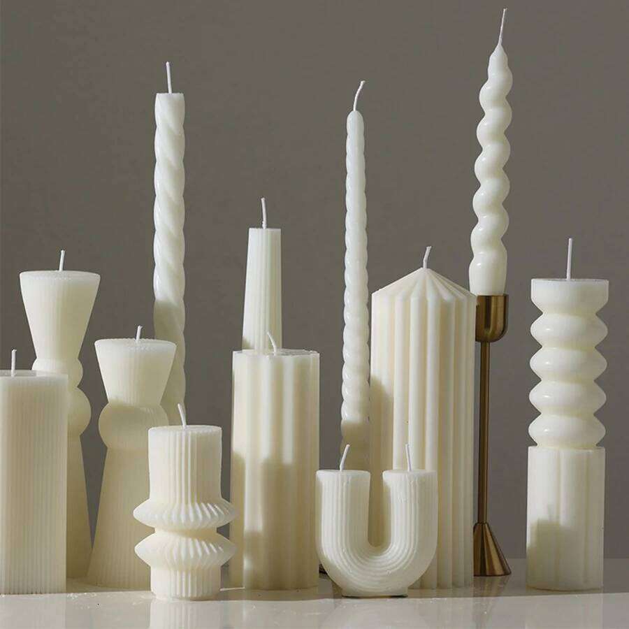 1pc Style Scented Smokeless Candle Wedding Party Nordic Home Decoration Fragrance Souvenir for Bedroom W260303