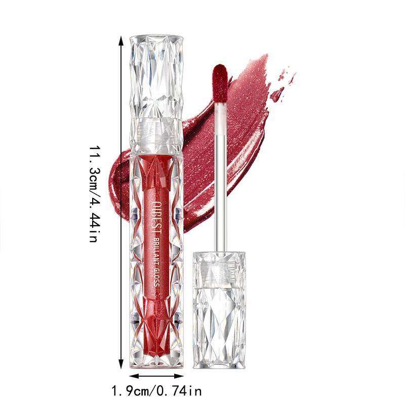 Glitter Shimmer Metallic Liquid Lipstick Smudge Proof Colorfast Glaze Pearly Lip Stain H260302