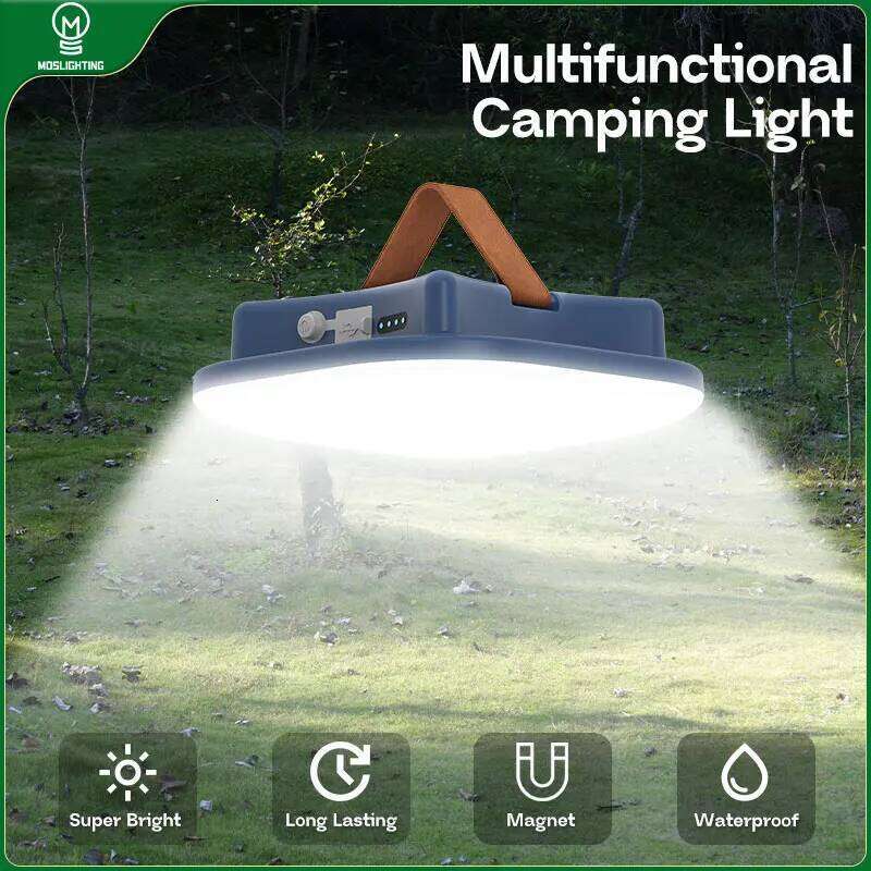 LED Tent Outdoor Camping 13500mAh Rechargeable Battery Household Night Light Emergency Flashlight Portable Lantern S260302