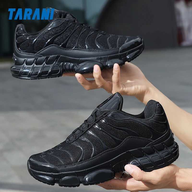 Mens Cushion Sports Shoes Lightweight Breathable Running Shoes Gym Workout Training Walking Comfortable Shock Absorption K260303