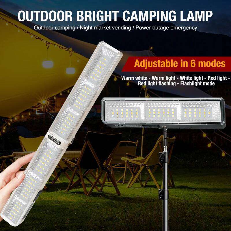 LED Multi-Function Lamp Solar Charging Extended Standby Outdoor Portable Light Source for Camping And Hiking S260302