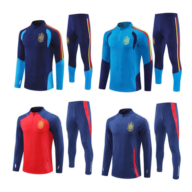 2025 2026 Spanish Sportswear Football PEDRI FERRAN MORATA A.INIESTA PEDRI Espana Camiseta 24 25 26 Training suit SERGIO men kids tracksuit jacket survetement