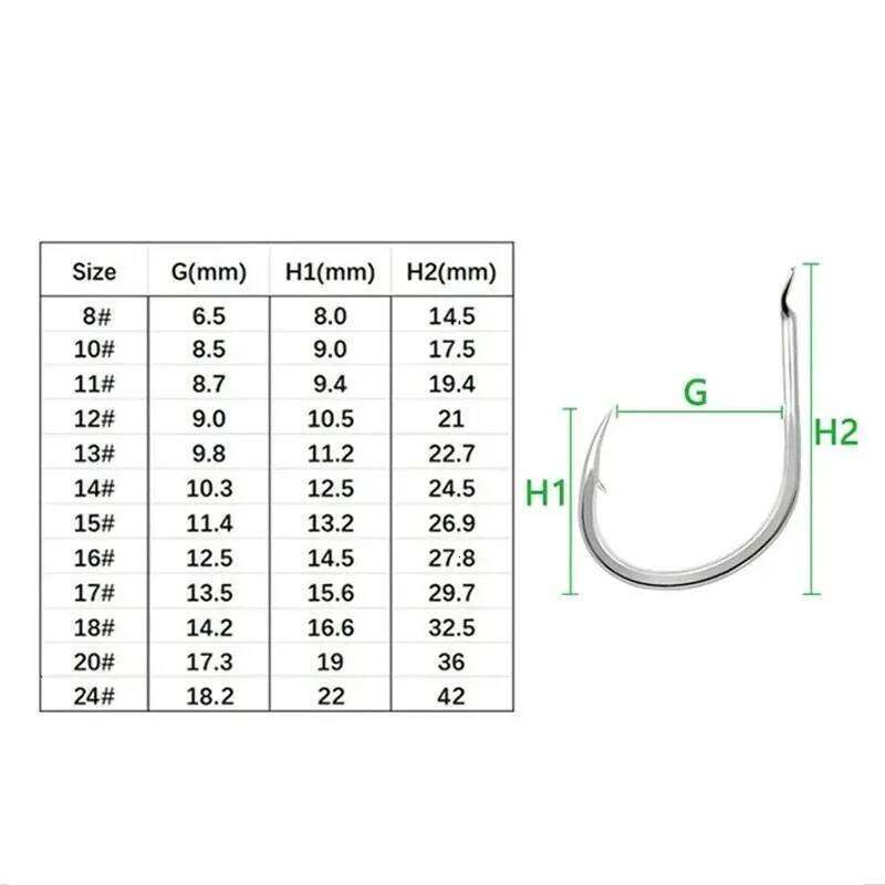 10/60/100pcs Jig Head Fishing Accessories Jigs Assist Hook Barbed High Carbon Steel Slow Jigging Anzuelos Pesca Mar Tackle Z260228