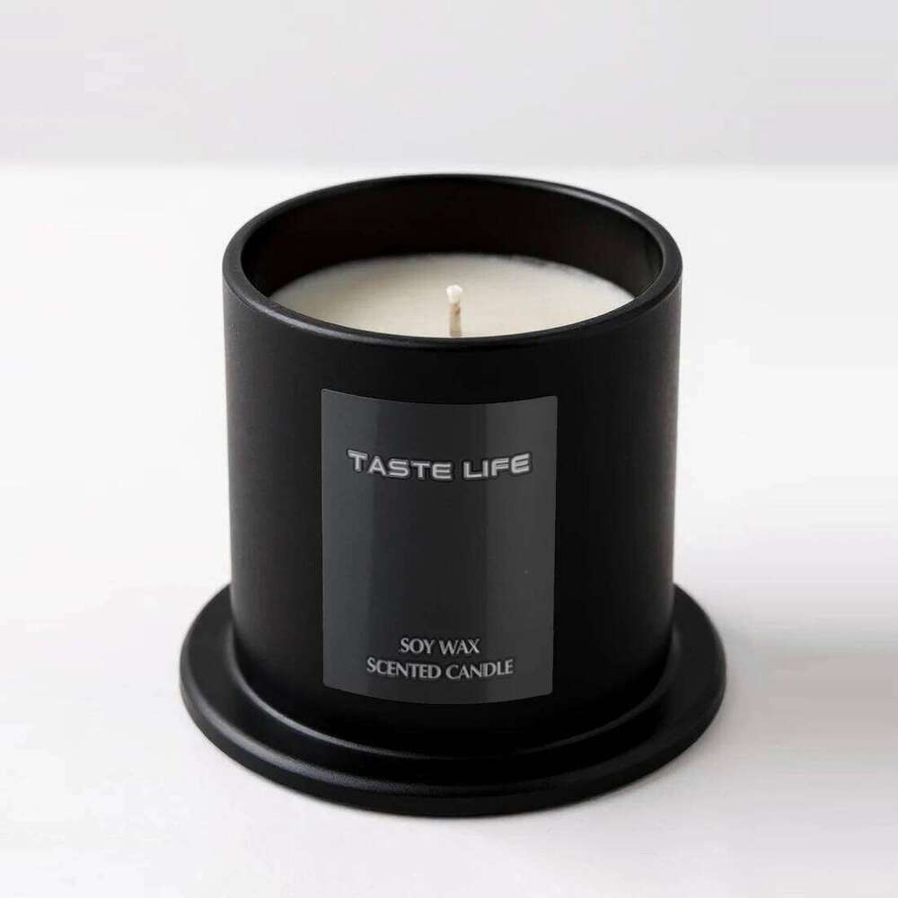 Premium Soy Wax Scented Candles with Glass Cloche, Smokeless Essential Oil Aromatherapy for Home Spa, Gift-Ready Decorative W260303