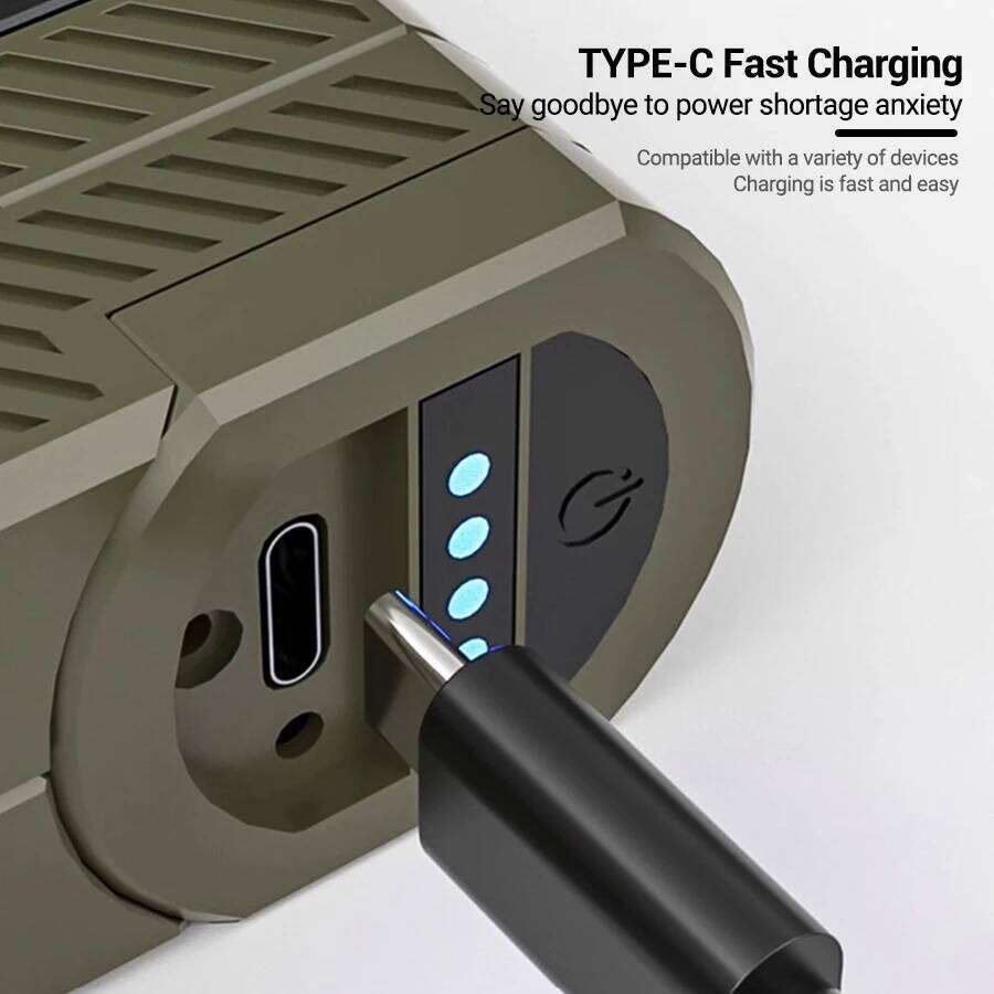 Outdoor LED Solar Camping Light 5000mAh Portable Tent Lantern Emergency Waterproof Hanging Lights Lighting Long battery life S260302