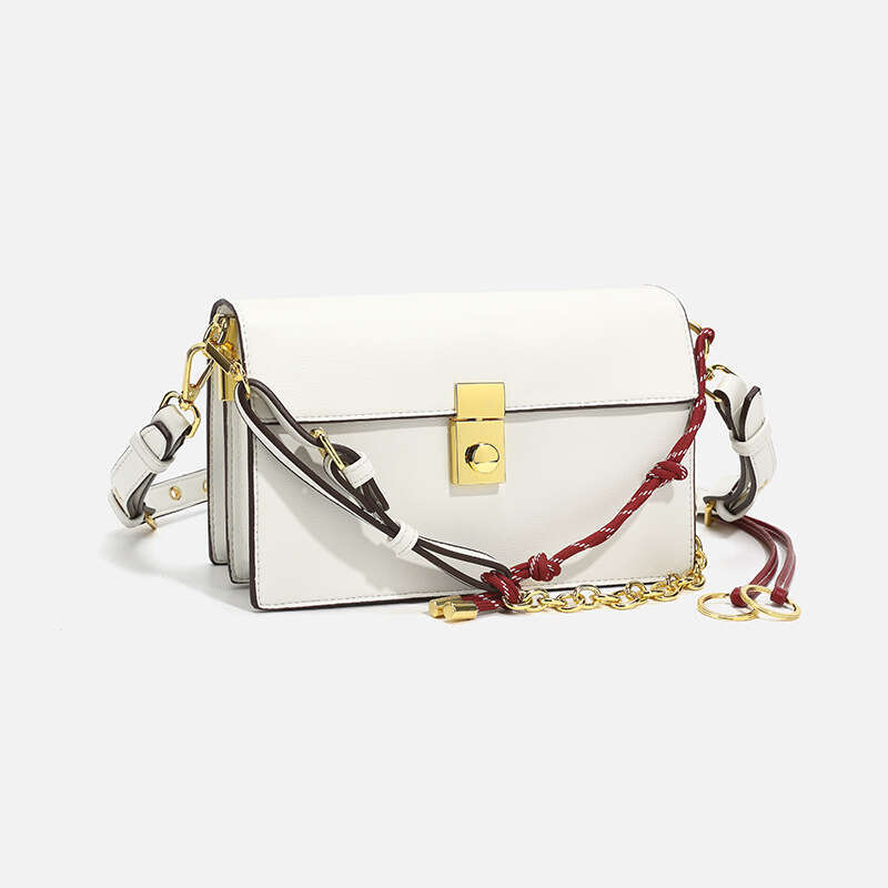 Luxury Shoulder Bags Totes New Soft Sound Flap Small Square Commuting Retro Pendant Lock Messenger Trendy Underarm Bag For Women SENYY