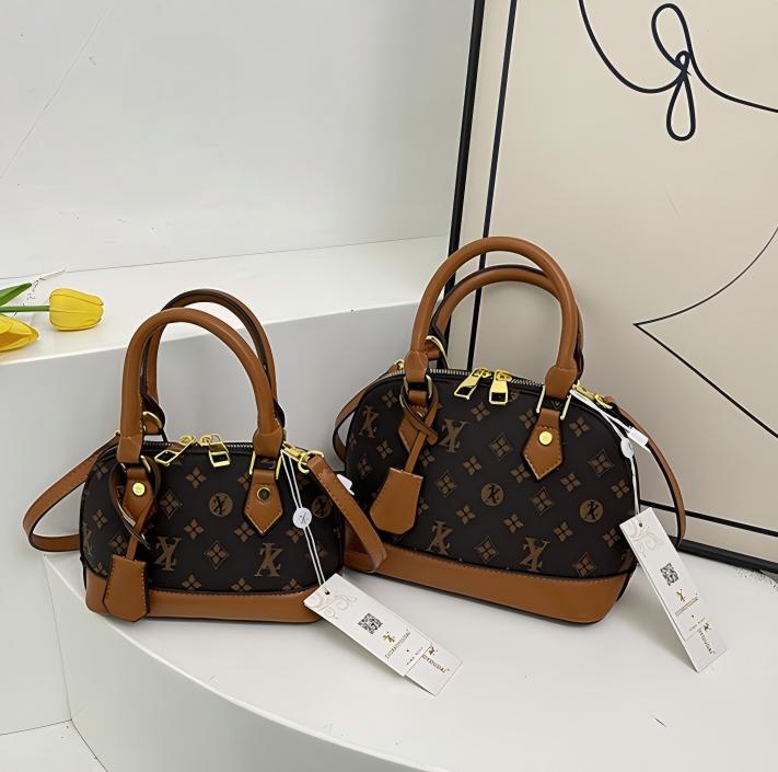 Free delivery Shoulder Bags Simple textured shoulder bag for daily commuting large capacity women's bag