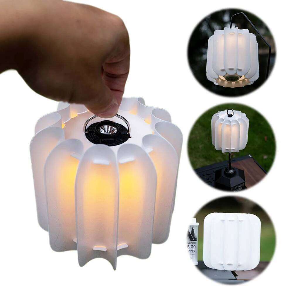 For Goal Zero Pumpkin Shape Ultralight Light Lampshade Waterproof Lamp Cover for Camping Hiking S260302