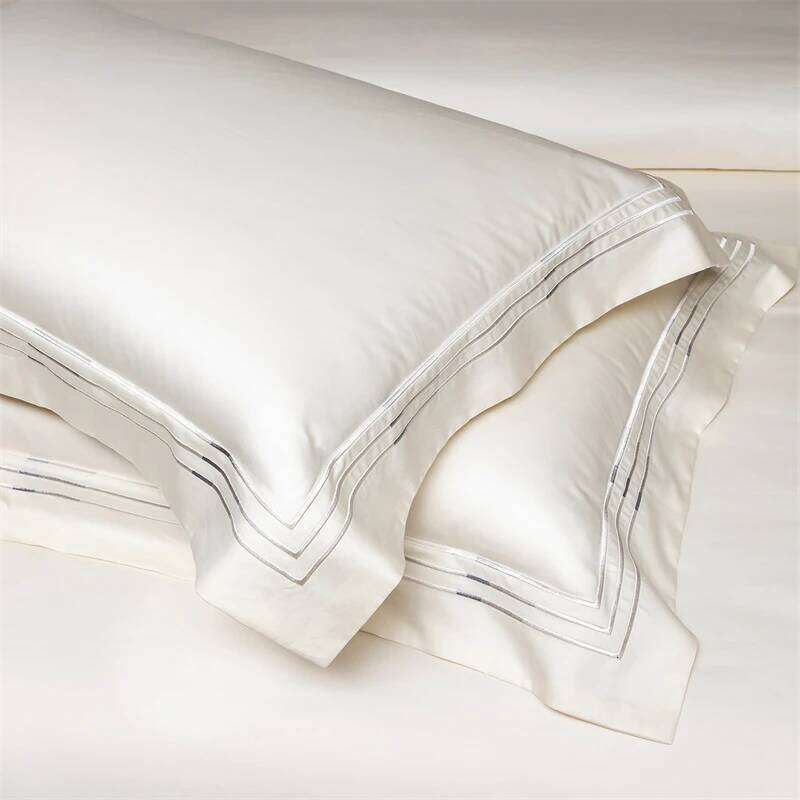 Solid Color Hotel Style Luxury Embroidery 1000TC Egyptian Cotton Bedding Set Duvet Cover Flat/Fitted Bed Sheet Pillowcases 4Pcs W260302