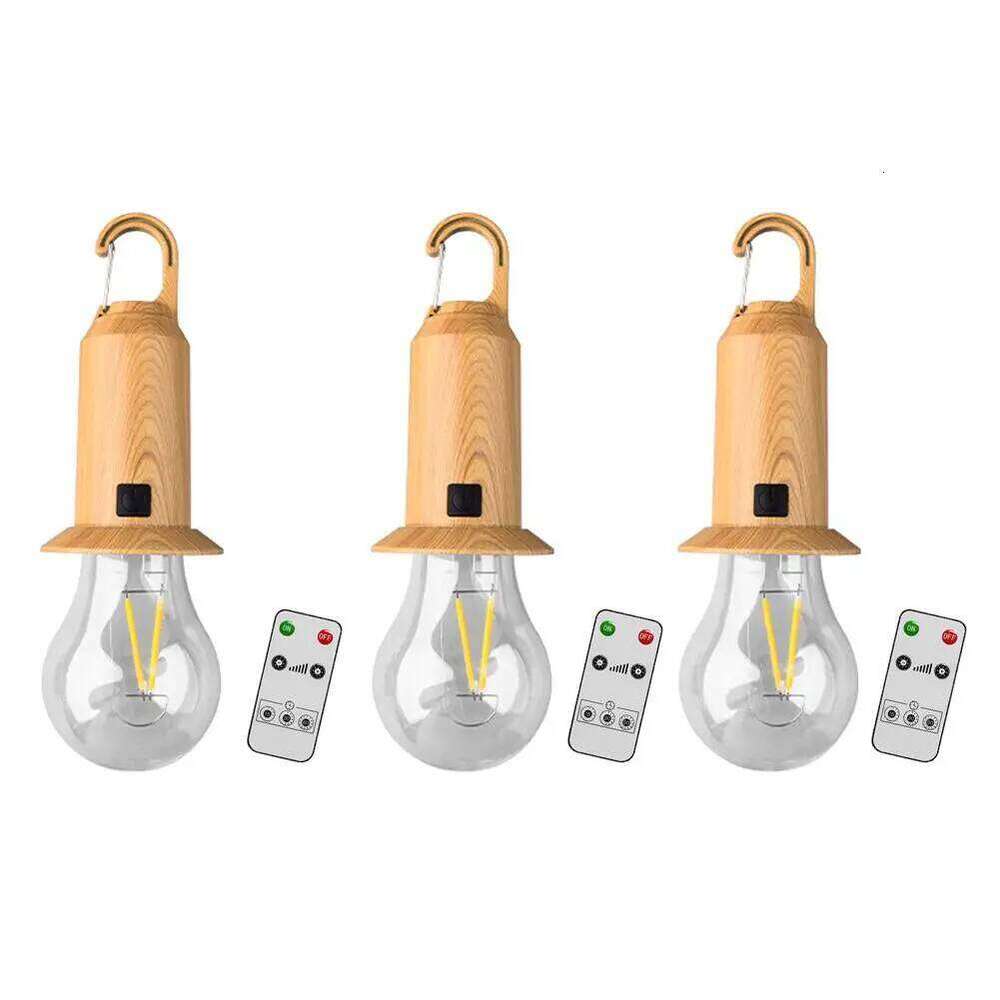 Solar energy Lamp LED Rechargeable Remote control Hanging Courtyard Garden Decoration Lantern Outdoor Camping lamp light S260302