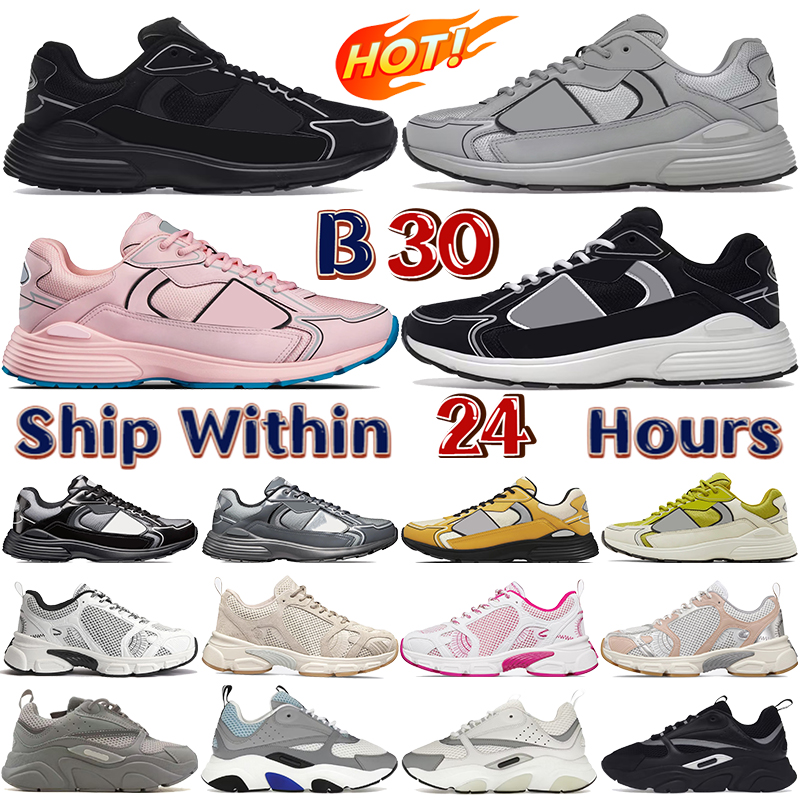 Designer shoes B 30 Countdown sneaker B 30s shoes casual shoes mens womens shoes sports sneakers trainers Triple Black Gray Pink Blue Grey Cream Mesh Yellow EUR 36-45