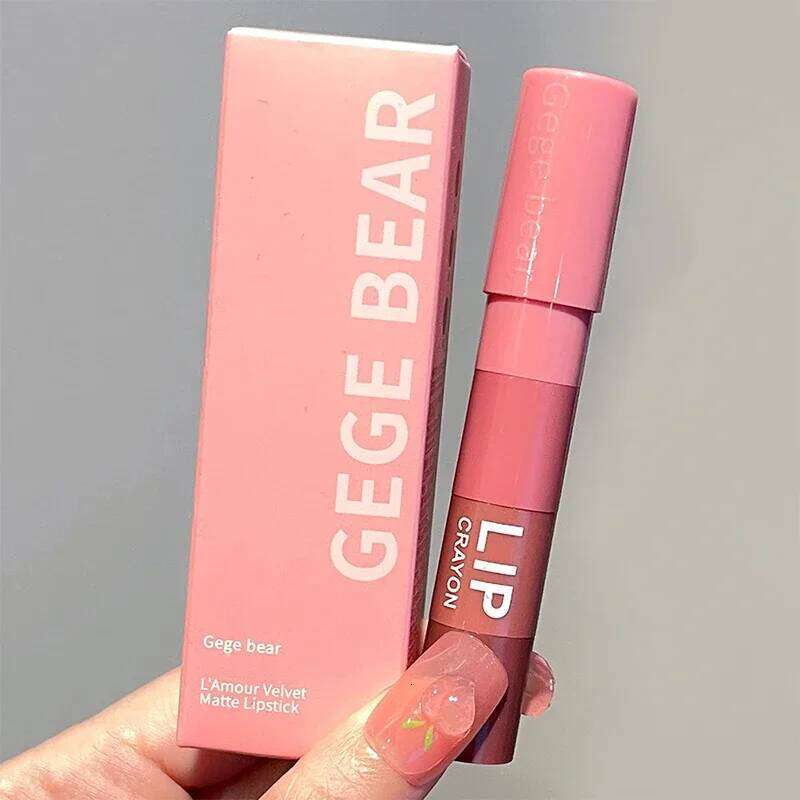 4-Color Matte Velvet Mist Lipstick,1Pc Waterproof Non-Stick Cup Long-Lasting Wear Lipstick For Women H260302
