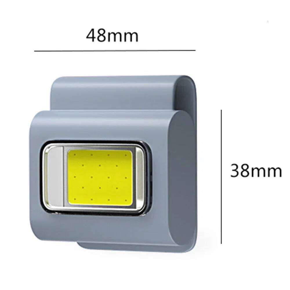 2pcs Running Chest Lamp 800mAh 500LM COB LED Work Head Light 6 Modes IPX4 Waterproof Reflective Headband for Night Walking S260302
