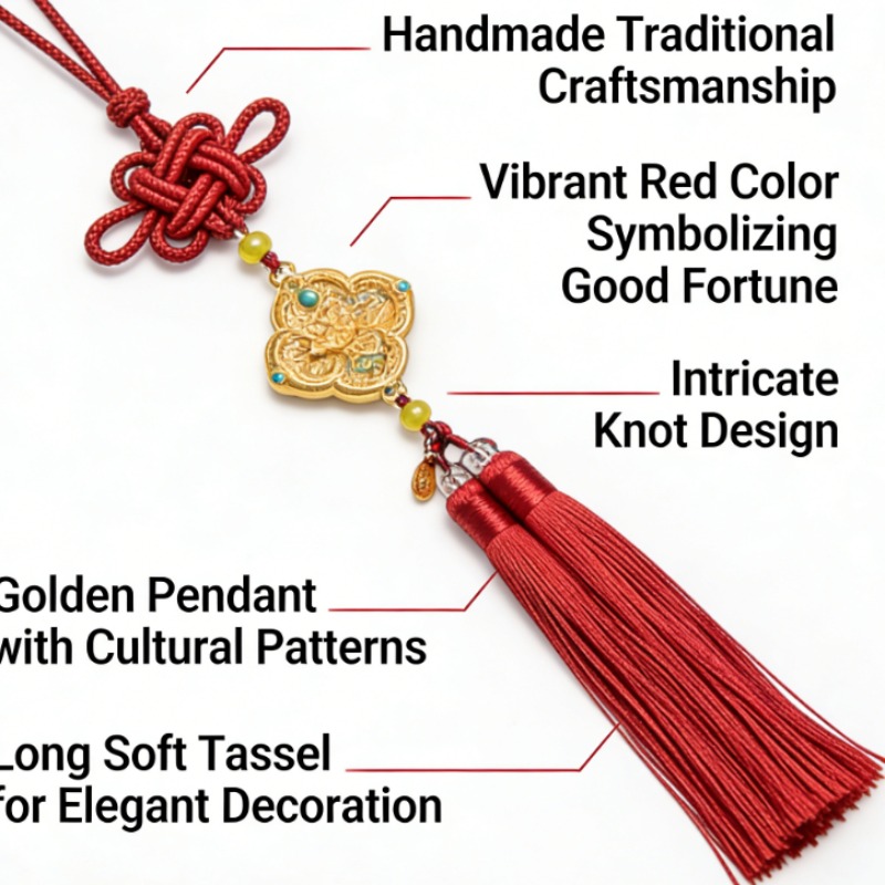 Chinese Style Auspicious jewelry Hanging Decoration Clouds Sand Gold Car Ornament Safe Driving Blessing Pendant Cultural Creative Design Lucky Auto In