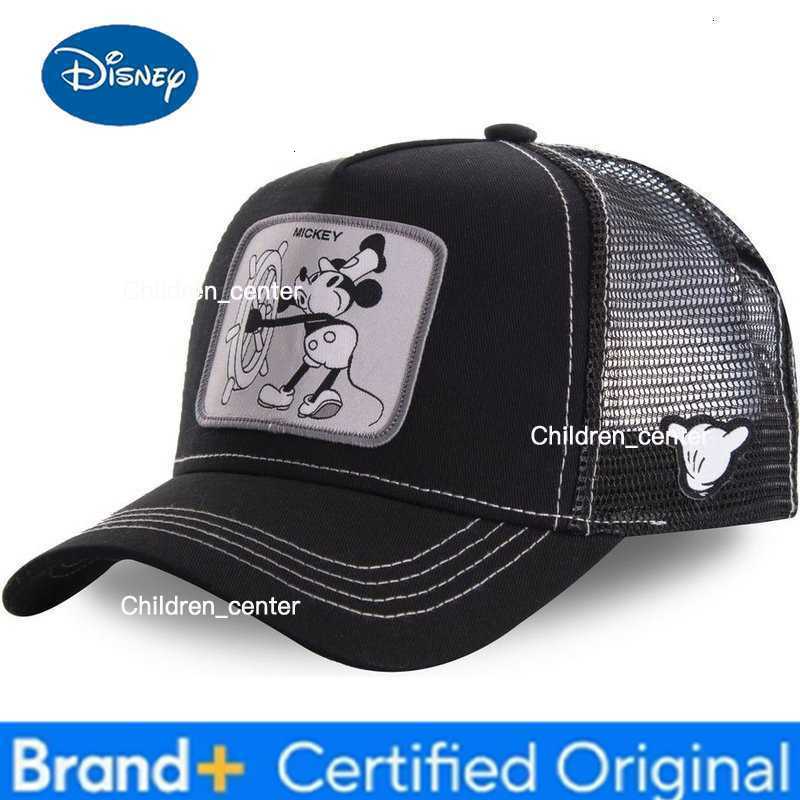 Disney High Quality Styles Anime Cartoon Snapback Cotton Baseball Cap Men Women Hip Hop Dad Hat Trucker Mesh Hat Dropshipping H260303