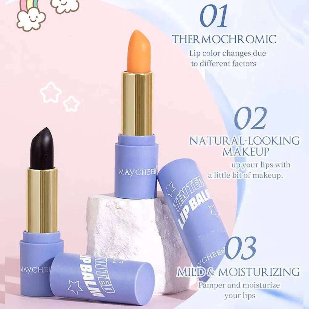 Change lip Balm Nourising Moisturizing Anti-drying Lipstick long-lasting waterproof Color changing Lips Care Makeup H260302