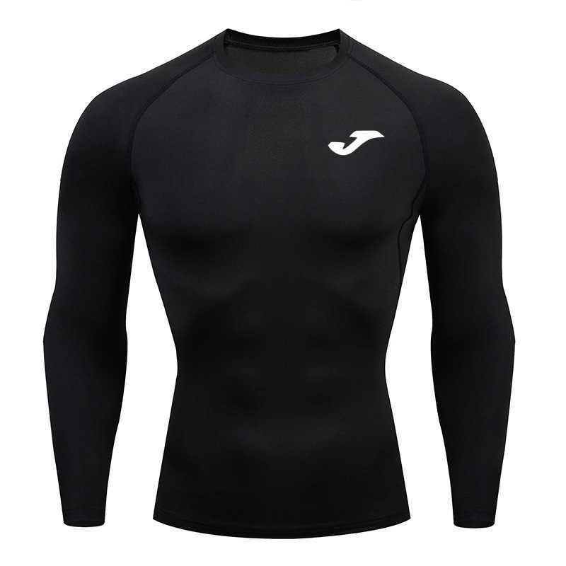 Men's short-sleeved quick-drying sports tight-fitting T-shirt with visible seams, quick-drying gym training tight-fitting clothing, sports short-