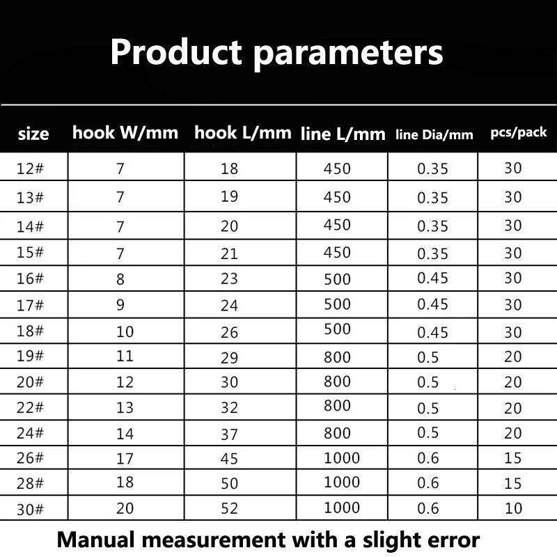 Elllv 30/20/15/10pcs 12# -30# Luminous Hook With Hand Tied Line Glow Barbed Saltwater Hooks For Snapper Grouper Fishing Z260228