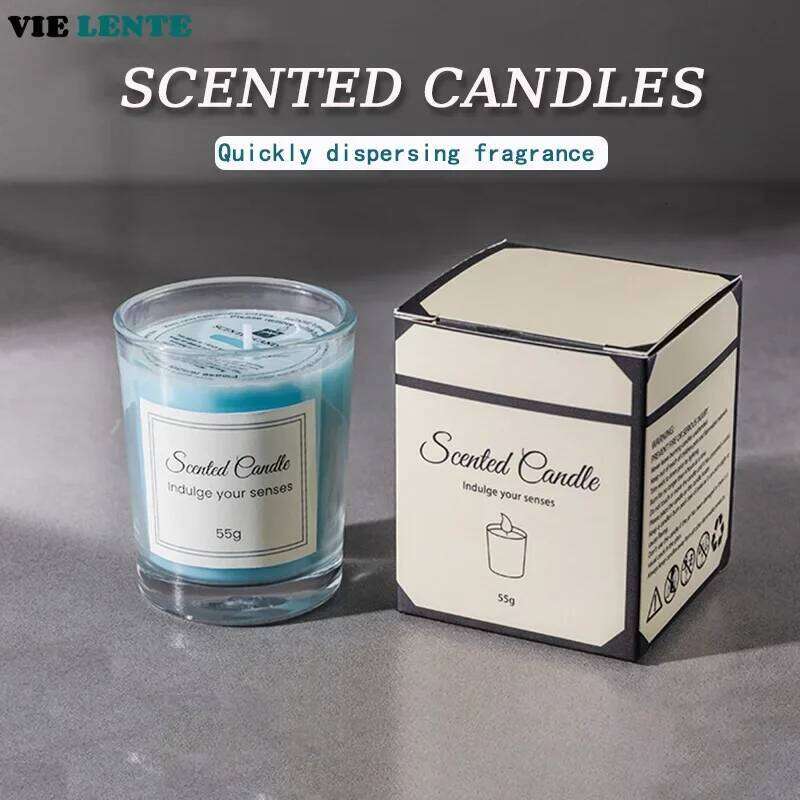 Candle Fragrance Atmosphere Companion Gift Hotel Clubhouse Smoke free Aromatherapy Candles W260303