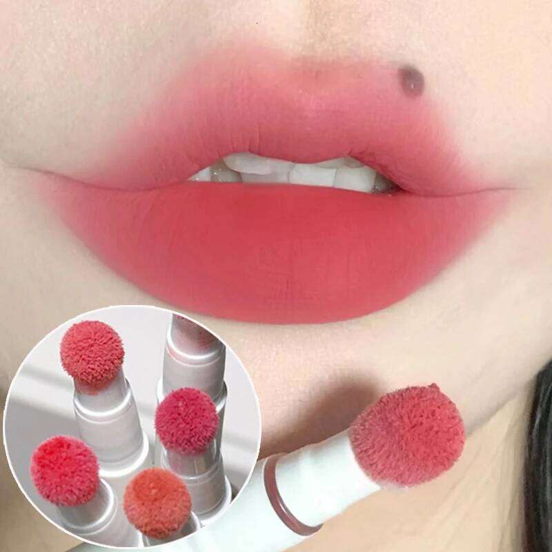 Waterproof Velvet Matte Air Lip Cream Moisturizing Long Lasting Easy To Color Non-stick Cup Tint Lipstick Korean Makeup Cosmetic H260302