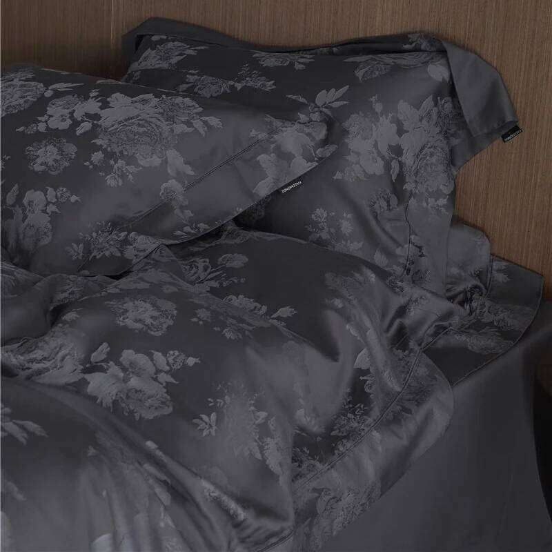 cotton four-piece set of jacquard quilt cover, bed sheet villa luxury high-end bedding W260302