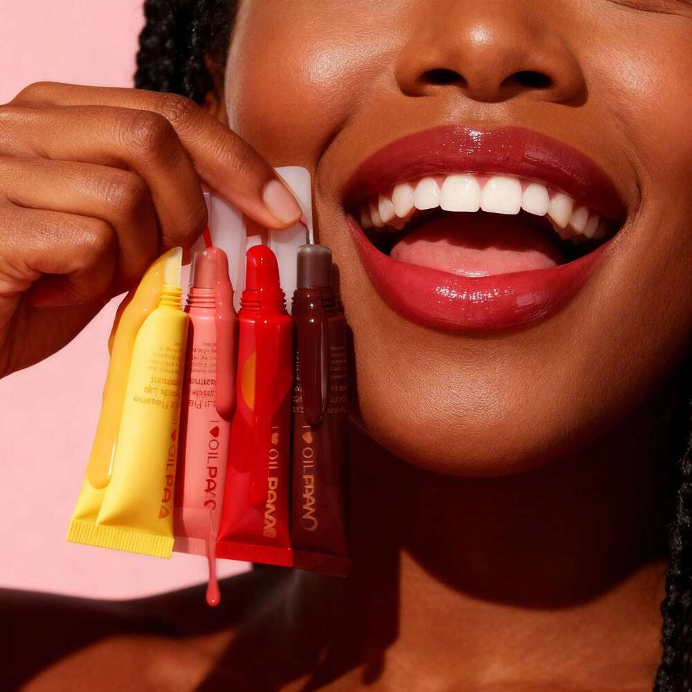 PAGE VINE Peptide Butter Balm Liquid Nourishing Moisturizer Plumping Hydrating Lip Gloss Cosmetics H260302