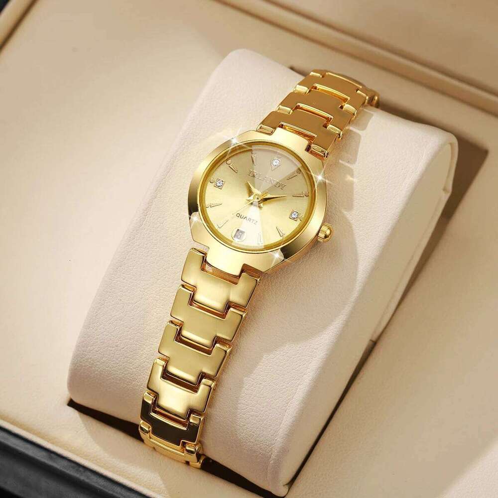 Luxury Women Watches Fashion Small Dial Quartz Watch Ladies Calendar Wristwatches Reloj MujerWithout Box XJ260303