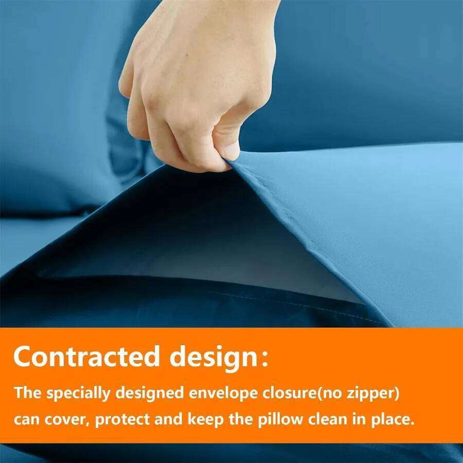 Teal Full Size Set - 7 Pieces Bed in a Bag Bedding with All Season Soft Quilted Warm Fluffy Reversible Comforter Flat W260302