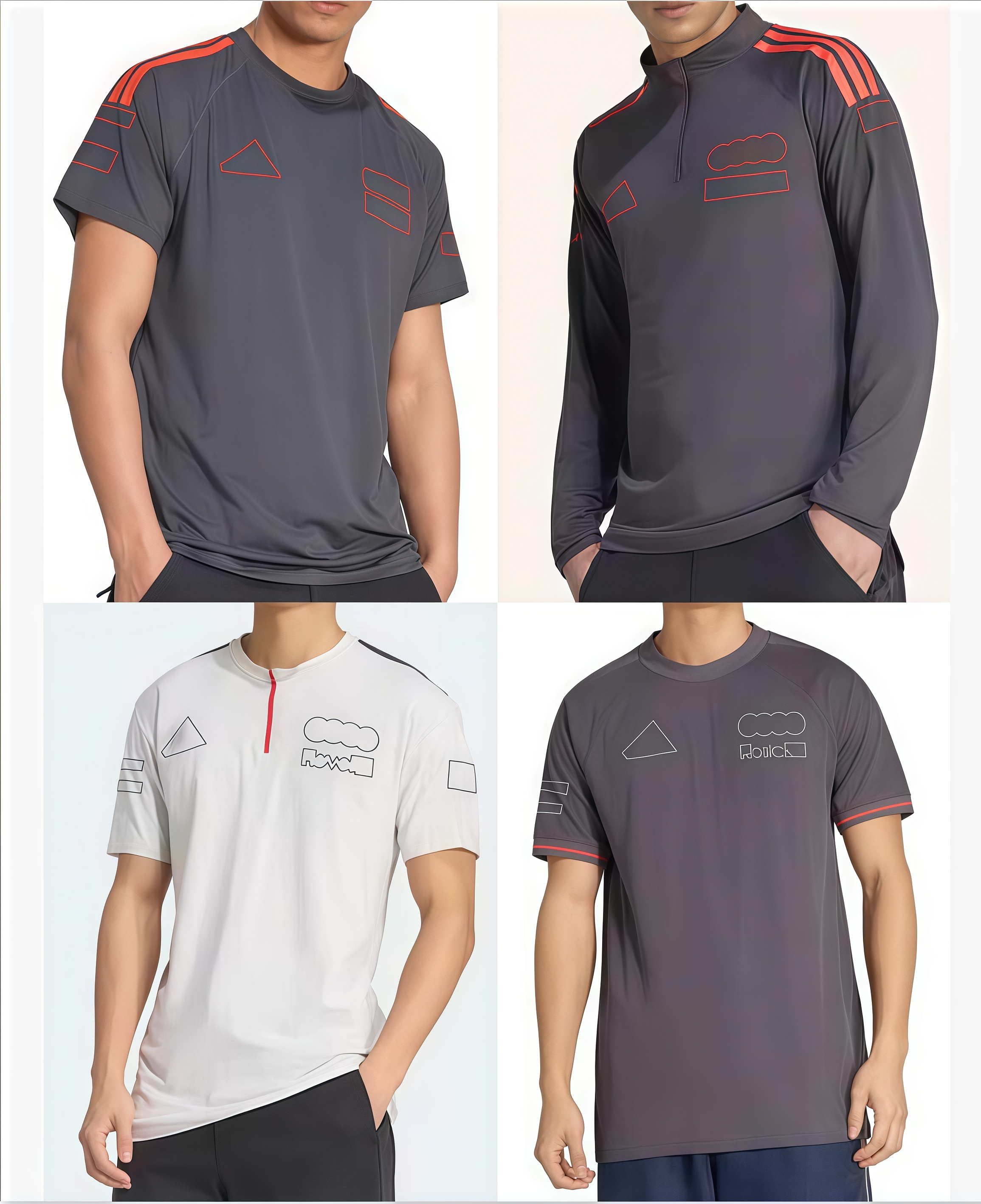 Customizable F1 2026 Fan Gear - Tailor-Made Racecar Team Colored Polos