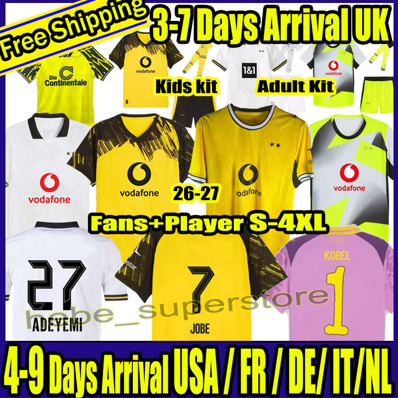S-4XL Soccer jersey HALLER REUS 25 26 dortmundS 2025 2026 football shirts BELLINGHAM men kids REYNA BRANDT SCHLOTTERBECK ADEYEMI MOUKOKO All Black special
