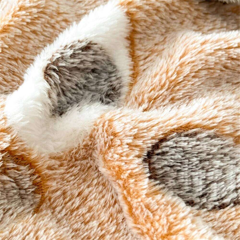 Winter Warm Milk Velvet Four-Piece Thickened Coral Fleece Duvet Cover Pillowcase Bed Sheet Bedroom Decor Queen Bedding Set W260302