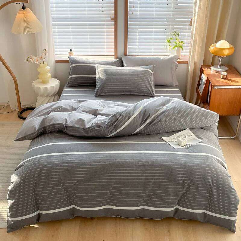 Customizable new cotton A multi-specification four-piece single product W260302