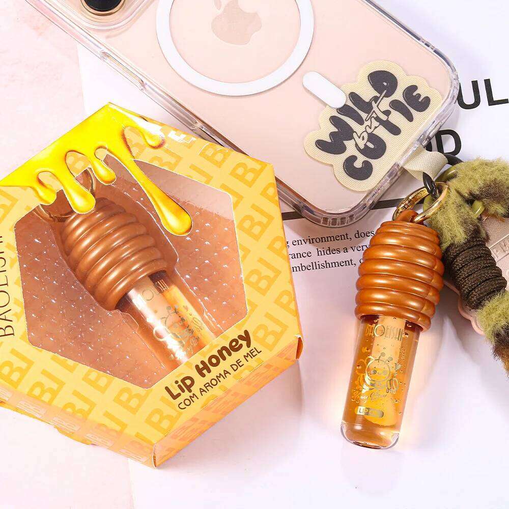 Honey Flavored For Plump Lips Coloring Collagen Gloss Moisturizing Lip Care Extreme Volume H260302