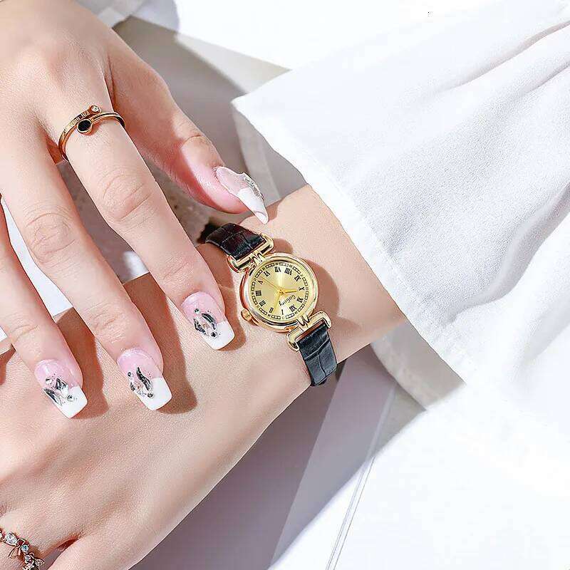 Ladies watch, fashionable small retro belt high value quartz watch XJ260303